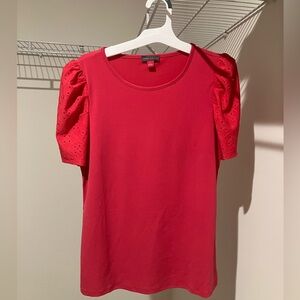 Vince Camuto Scarlet Puff Sleeve Blouse